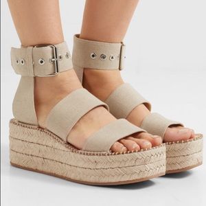 Rag and bone espadrille platform sandal
